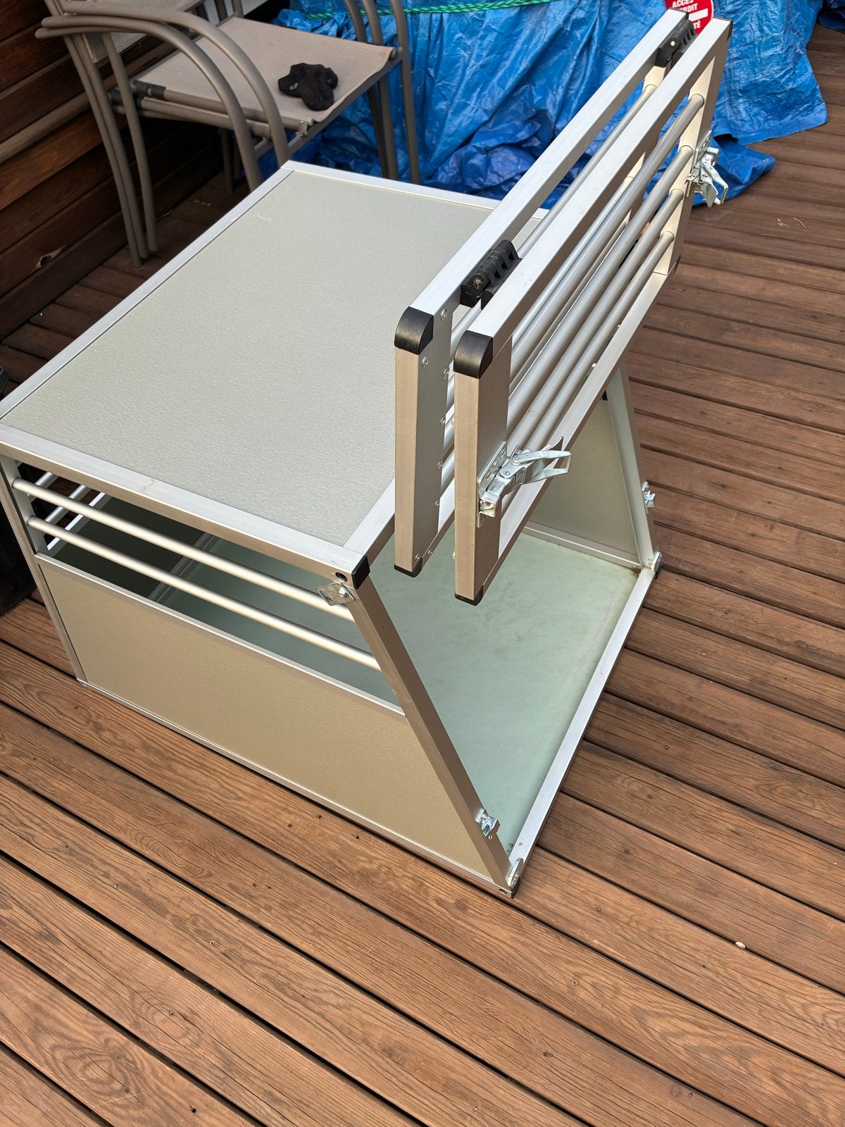 Ferplast  atlas car bench maat m 65x82x65, Dieren en Toebehoren, Ophalen, Zo goed als nieuw