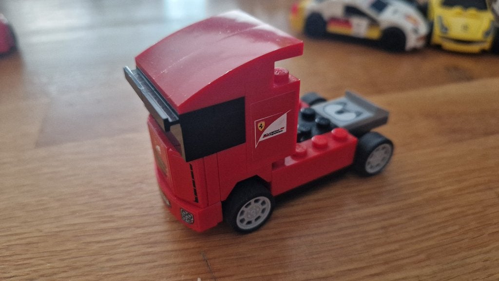 Set 30191 LEGO Ferrari Vrachtwagen, Gebruikt, Lego, Ophalen of Verzenden, Racers