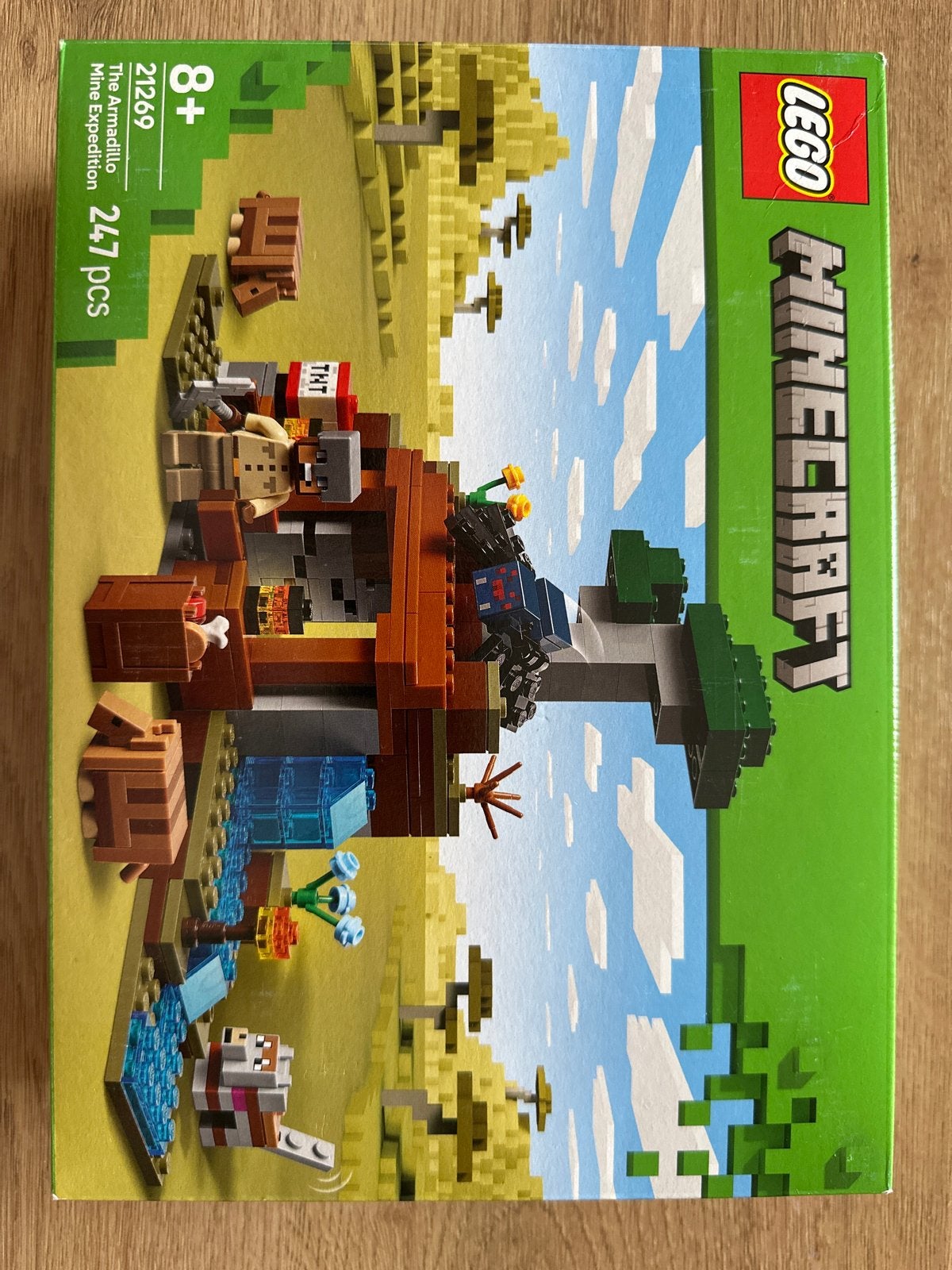 LEGO Minecraft De Armadillo Mine Expeditie 21269, Ophalen, Zo goed als nieuw