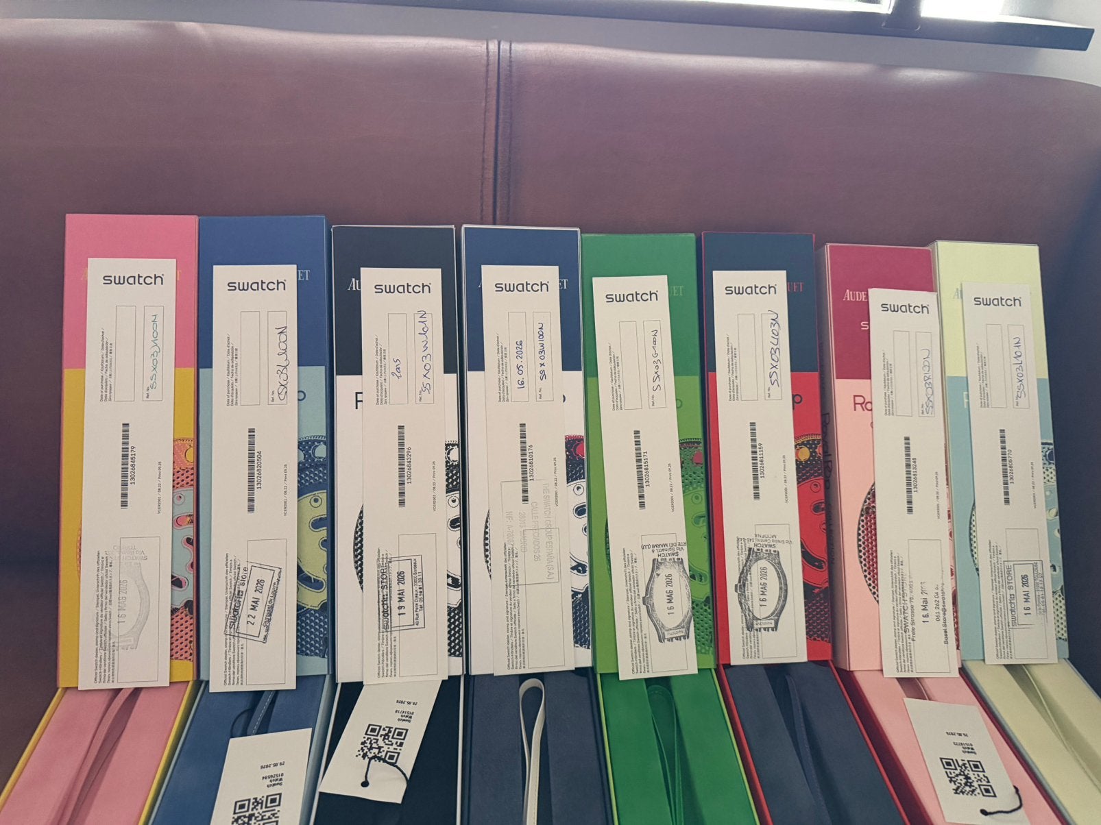 Audemars Swatch Piguet x Swatch Royal pop, Ophalen, Swatch, Nieuw, Kunststof