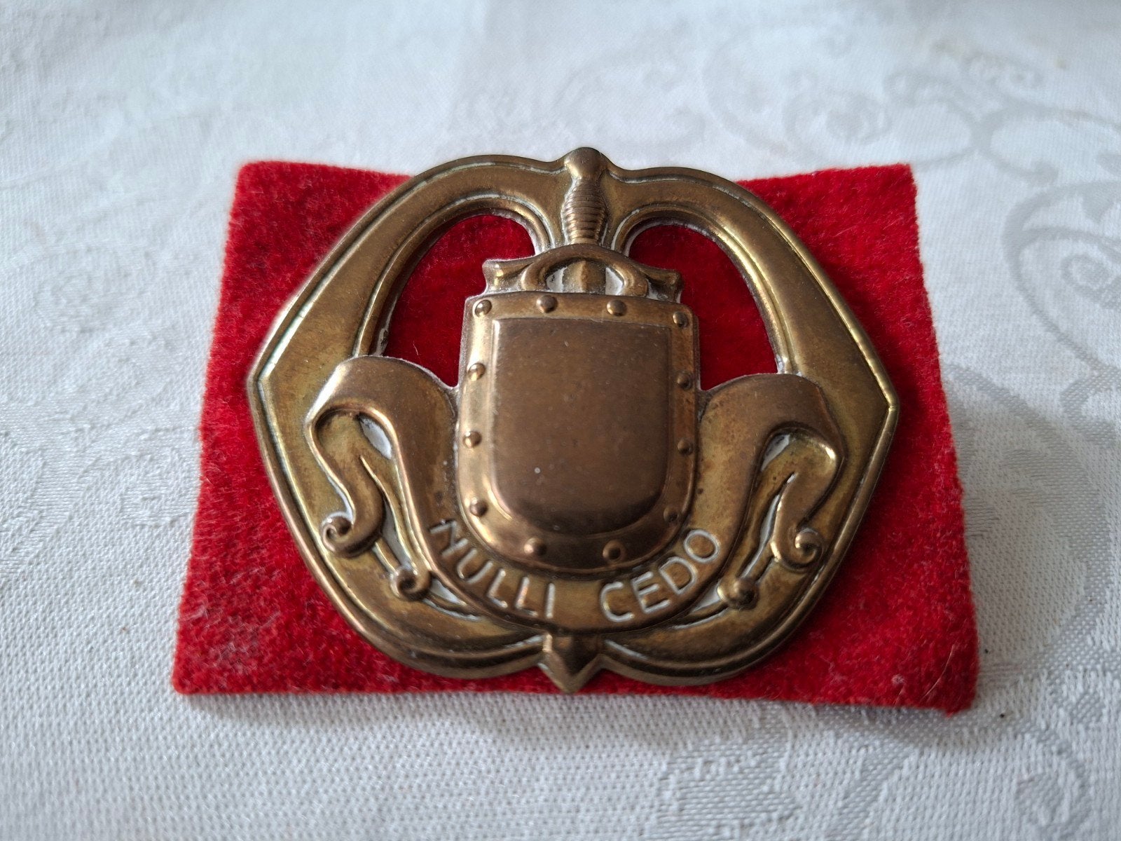 Baretembleem 1950 Infanterie (50), Verzenden, Landmacht, Nederland, Embleem of Badge