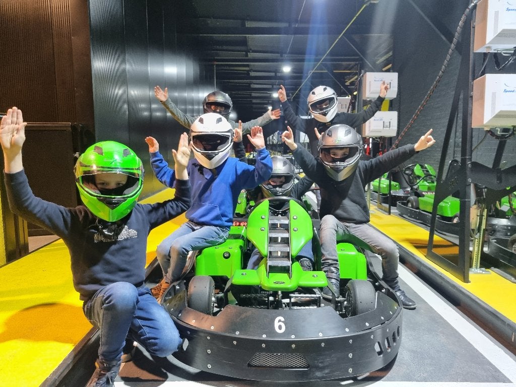 Elektrische karting karts met laders en toebehoren, Ophalen of Verzenden, Zo goed als nieuw, Kart