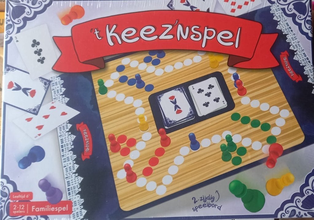 t keez n spel 2 tot 12 spelers, Hobby en Vrije tijd, Gezelschapsspellen | Bordspellen, Ophalen of Verzenden, Nieuw, Goliath