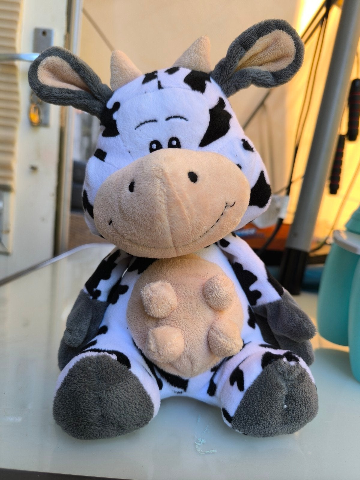 Knuffel Koe, Kinderen en Baby's, Speelgoed | Knuffels en Pluche, Ophalen of Verzenden, Koe