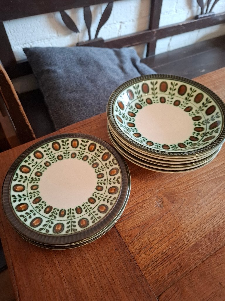 Boch servies delen Noix, Keramiek, Ophalen of Verzenden, Zo goed als nieuw, Bord(en)