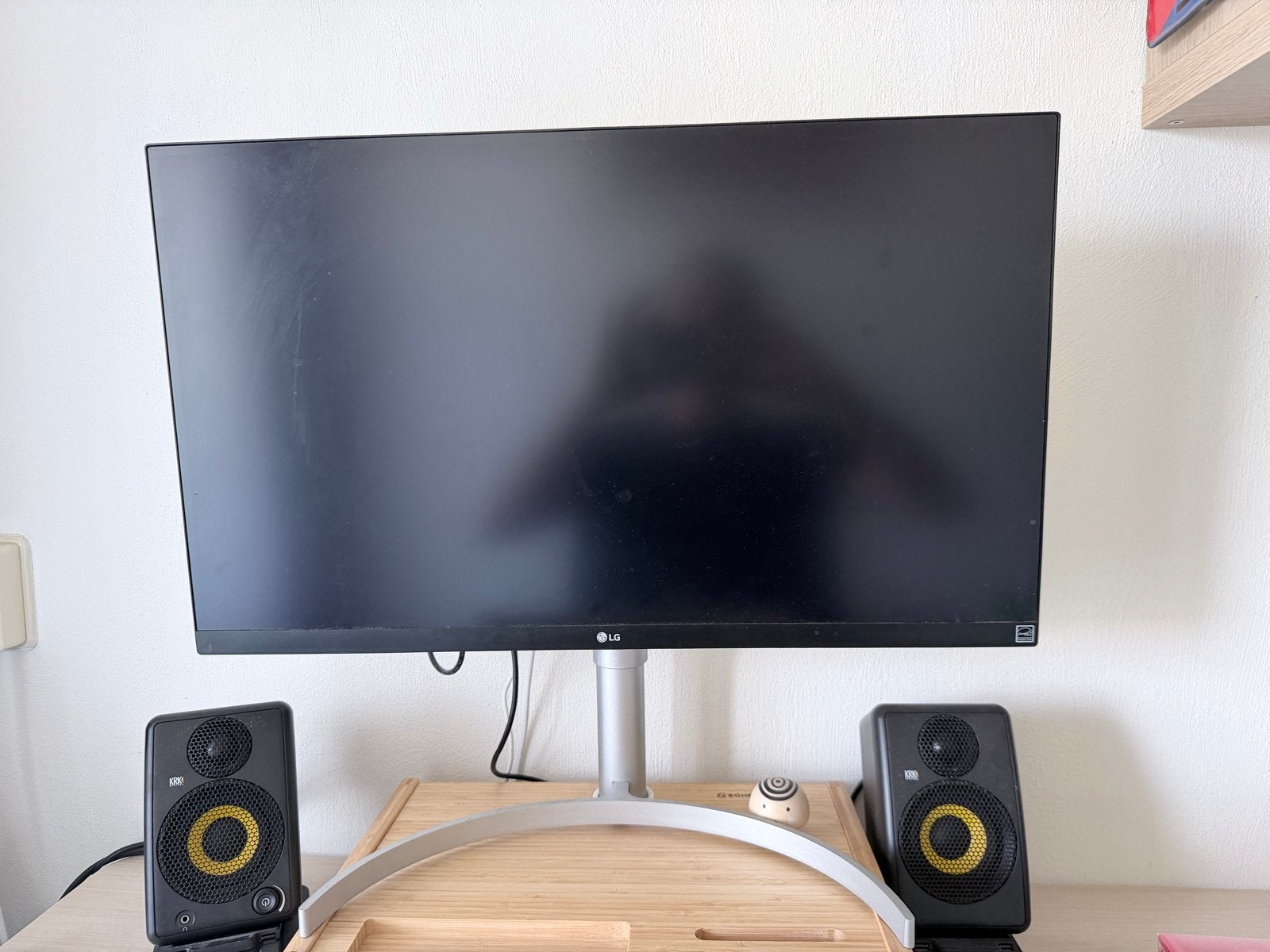 LG 27UK850-W 4K Monitor - Perfecte staat, IPS, In hoogte verstelbaar, Ophalen of Verzenden, DisplayPort