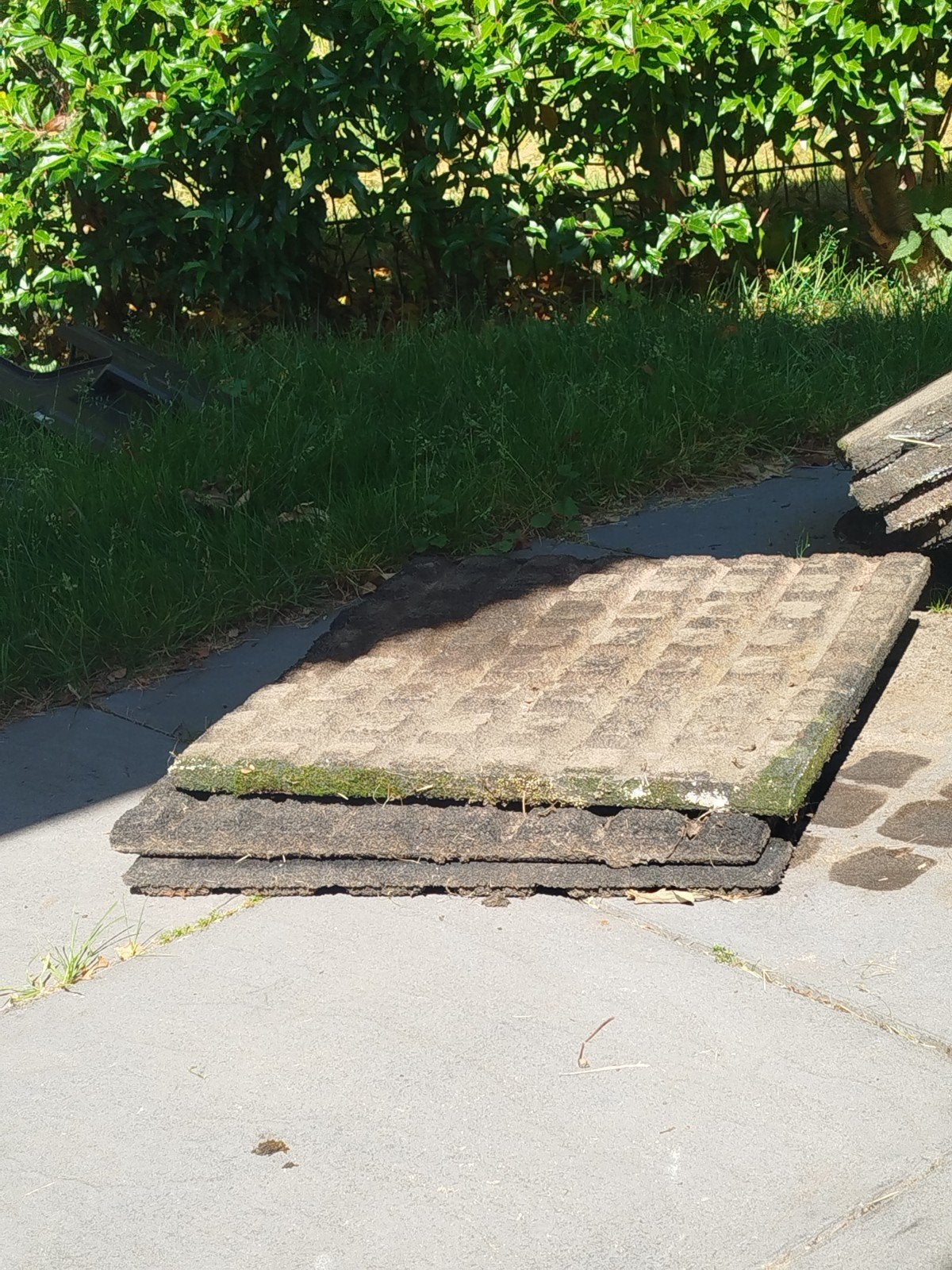 Gebruikte rubberen tegels voor buiten, Tuin en Terras, Tegels en Klinkers, Ophalen of Verzenden