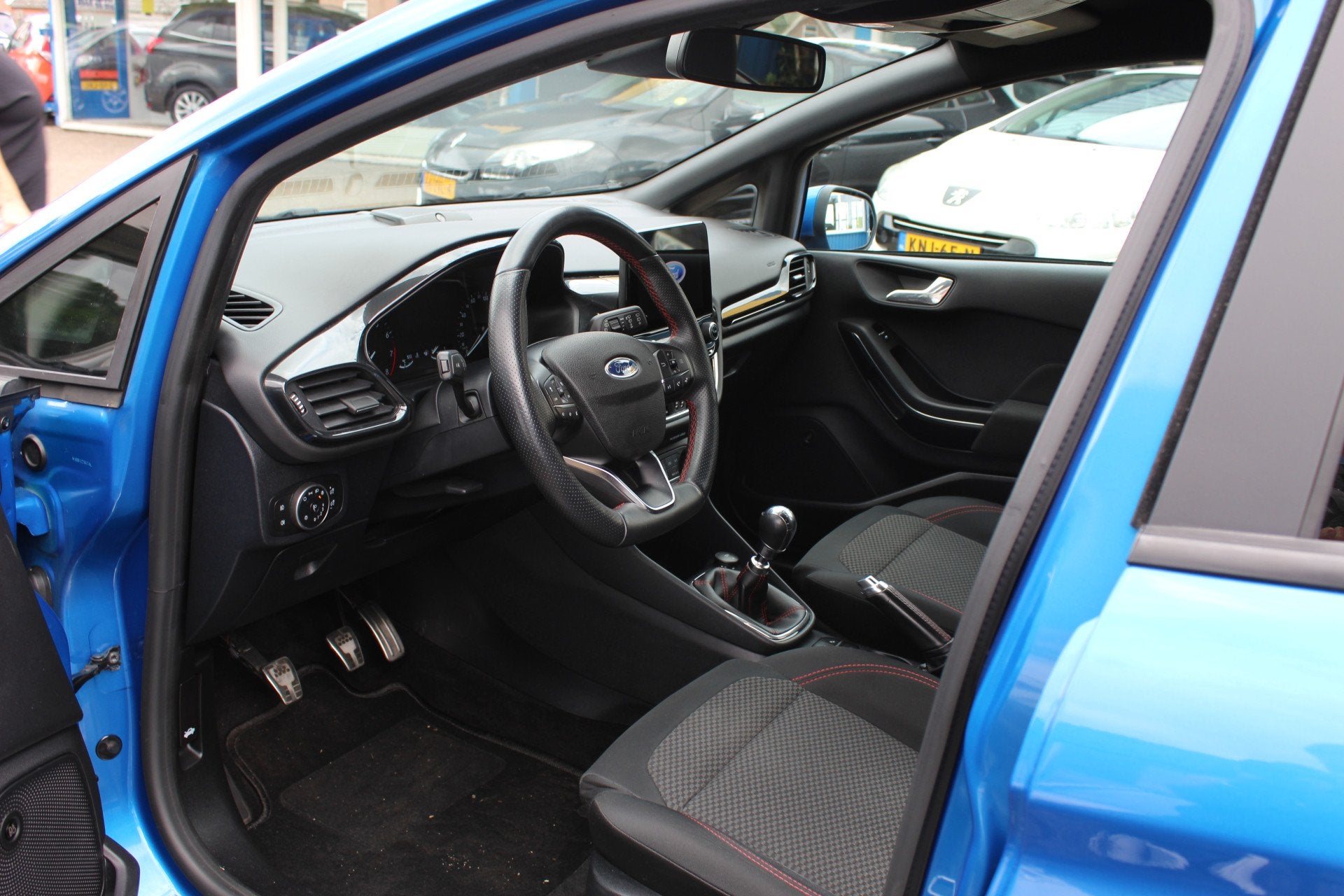 Ford Fiesta 1.0i "ST-Line X'' Cruise - Airco - Carplay ! 125, Voorwielaandrijving, Gebruikt, 580 kg, 1064 kg
