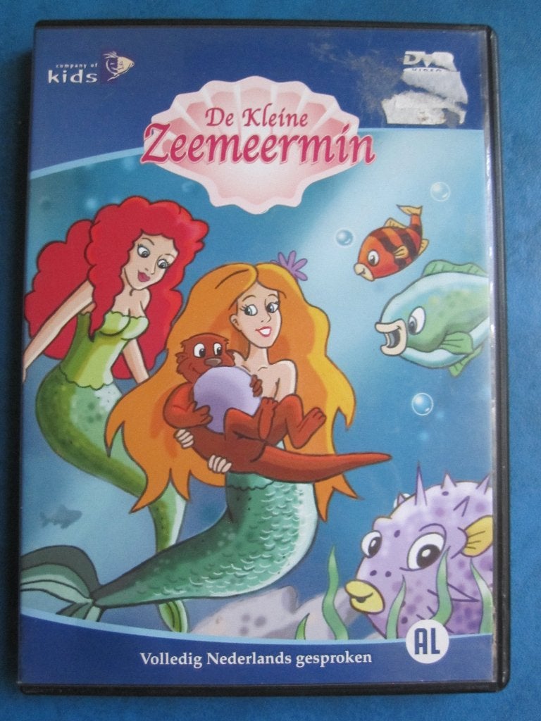 De Kleine Zeemeermin, Europees, Tekenfilm, Alle leeftijden, Zo goed als nieuw