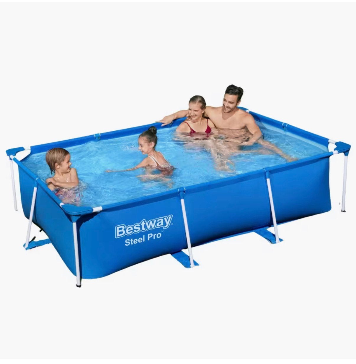 Bestway Steel Pro 259x170x61cm Zwembad exclusief pomp, Tuin en Terras, Zwembaden, Ophalen, Minder dan 80 cm, Opzetzwembad, 200 tot 400 cm
