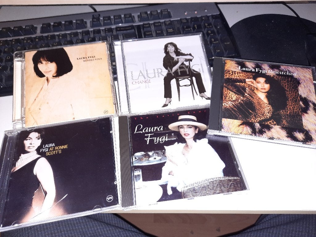 5X CD Laura Fygi, Ophalen, Zo goed als nieuw