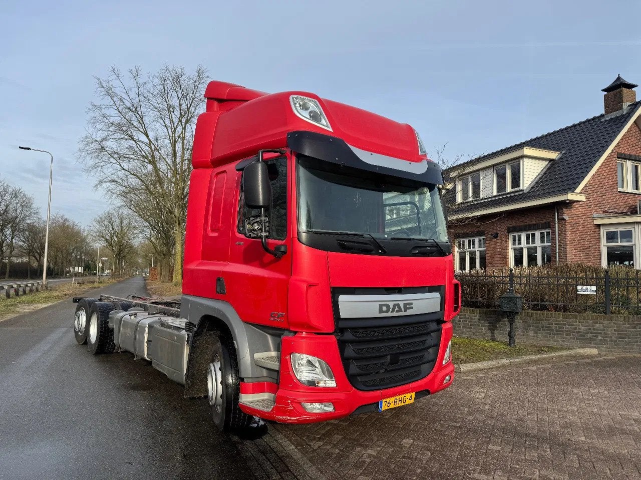 DAF CF 440 Chassis cabine 6 x 2 (bj 2016), Automaat, Euro 6, Automatische klimaatregeling, Origineel Nederlands