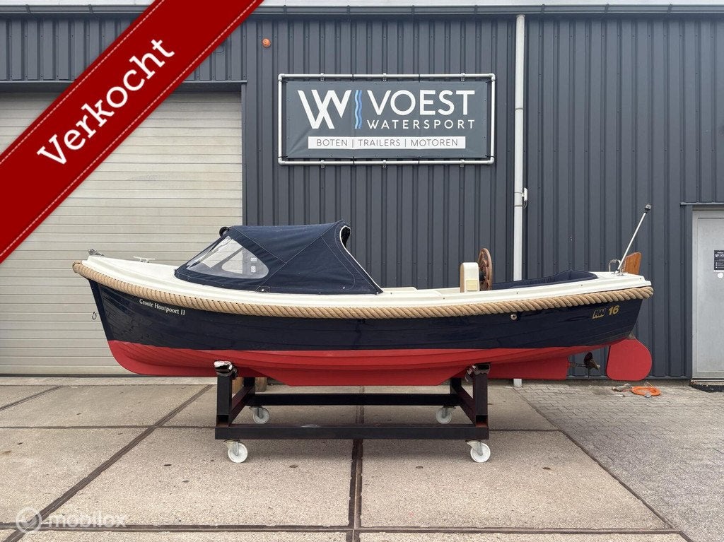Arie Wiegmans 16 sloep / Yanmar diesel, Watersport en Boten, Sloepen, Overige brandstoffen