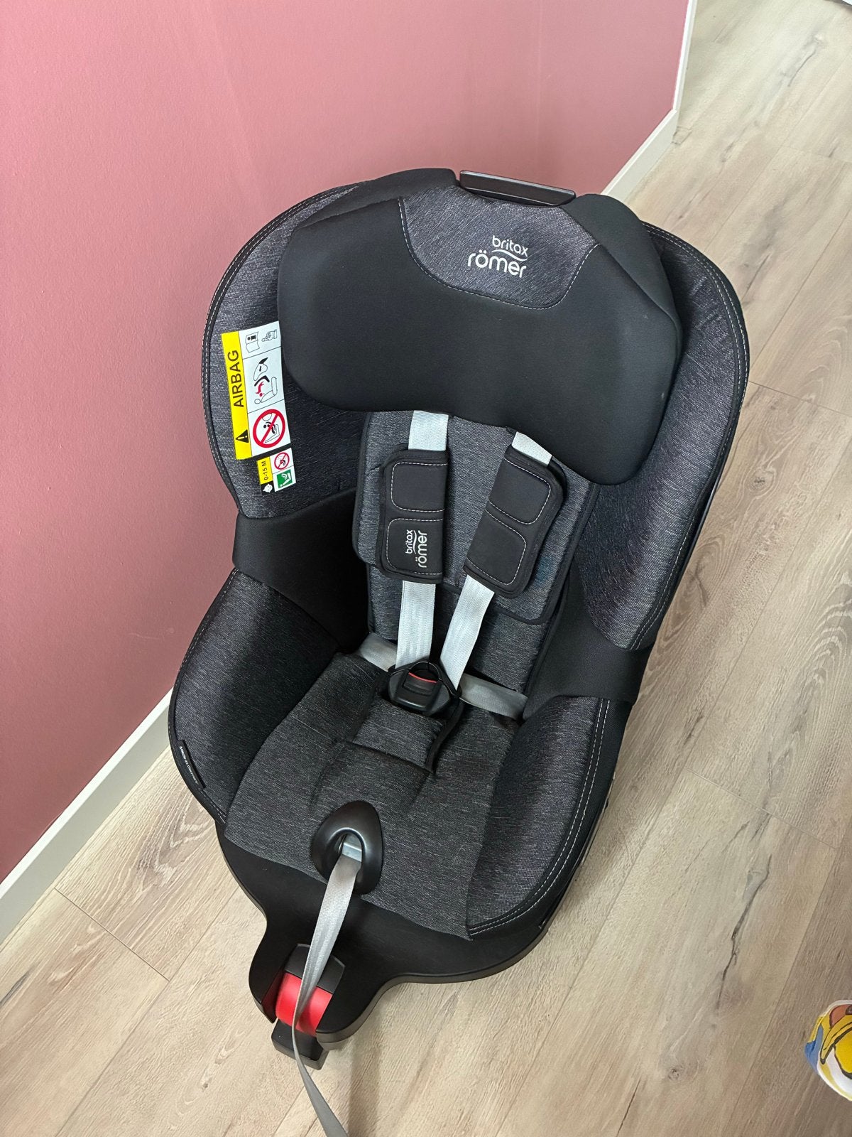 Britax Römer Dualfix M i-Size - Zo goed als nieuw, Ophalen, Romer, Autogordel of Isofix, 0 t/m 18 kg