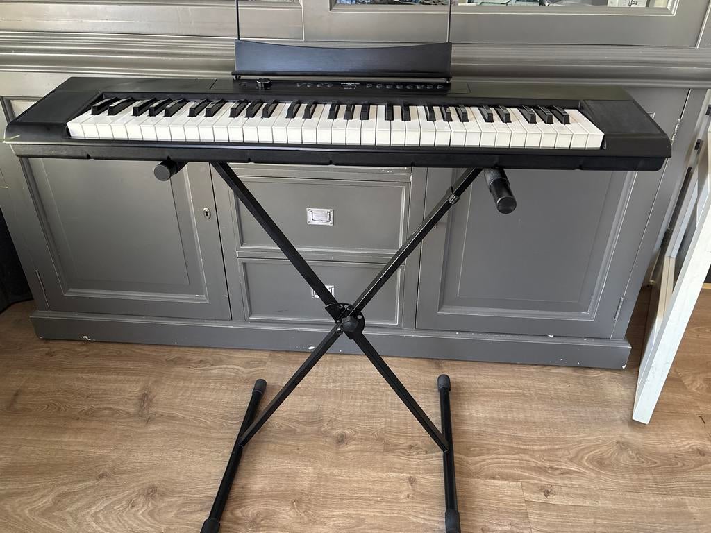 Gear4 music SDP-1Elektronisch keyboard met standaard, Aanslaggevoelig, Ophalen, Overige merken, 61 toetsen