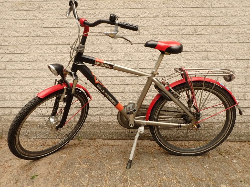 Gazelle Jongensfiets, Fietsen en Brommers, Ophalen, Terugtraprem, Versnellingen, Gazelle fiets