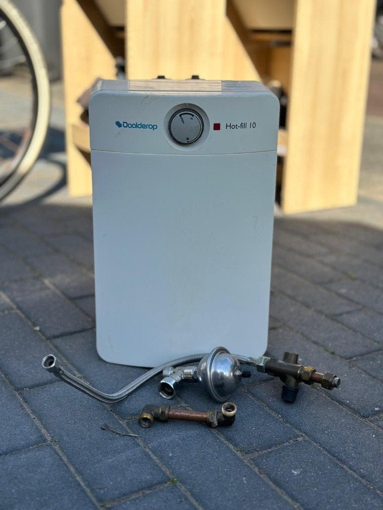Daalderop Hot-fill 10, Doe-het-zelf en Verbouw, Geisers en Boilers, Ophalen, Gebruikt, Boiler, Minder dan 20 liter