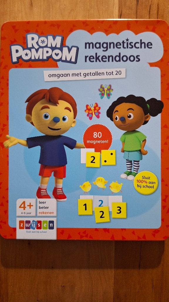 Rom Pom Pom Magnetische Rekendoos, Ophalen of Verzenden, Zo goed als nieuw, Rekenen