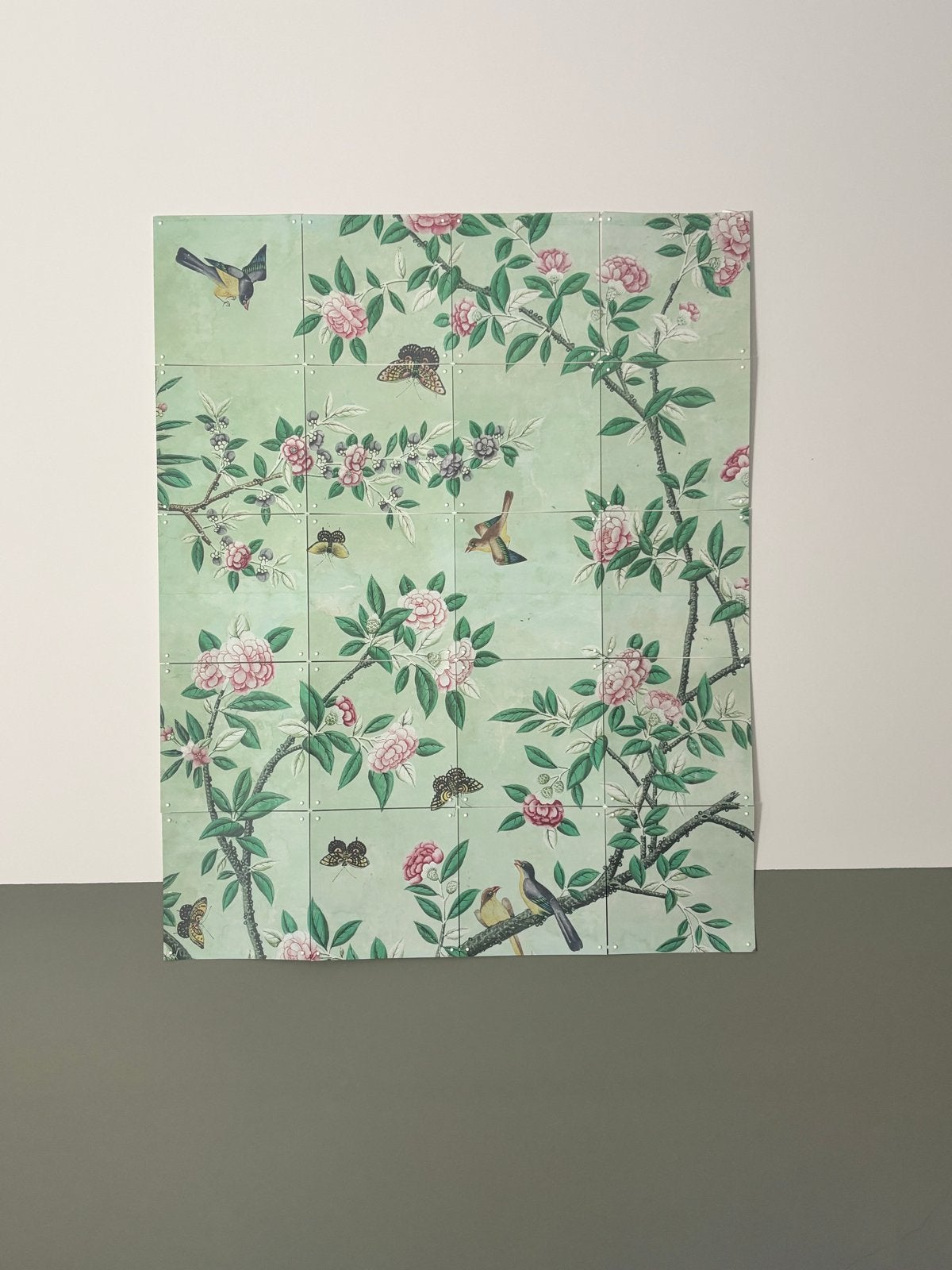 IXXI Chinese- Bloemen, Vogels & Vlinders 80x100cm, Huis en Inrichting, Woonaccessoires | Schilderijen, Tekeningen en Foto's, Ophalen of Verzenden