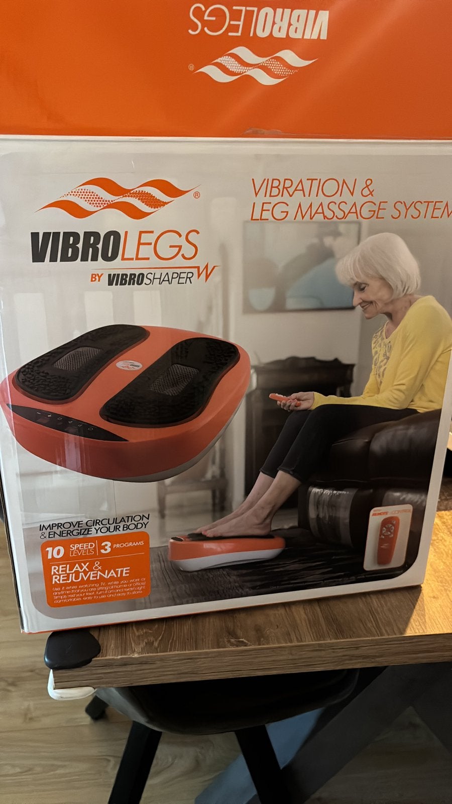 Vibrolegs Vibratie & Beenmassagesysteem, Ophalen, Nieuw, Apparaat