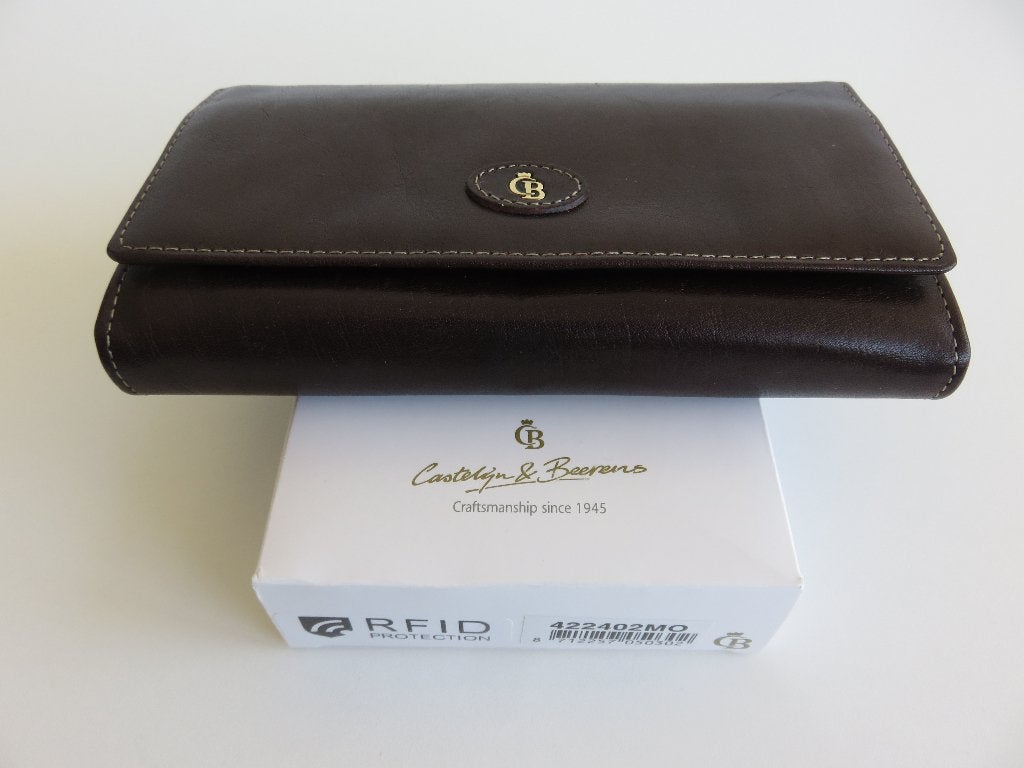 Castelijn en Beerens RFID portemonnee met overslag van leer, Sieraden, Tassen en Uiterlijk, Portemonnees, Overige merken, Nieuw