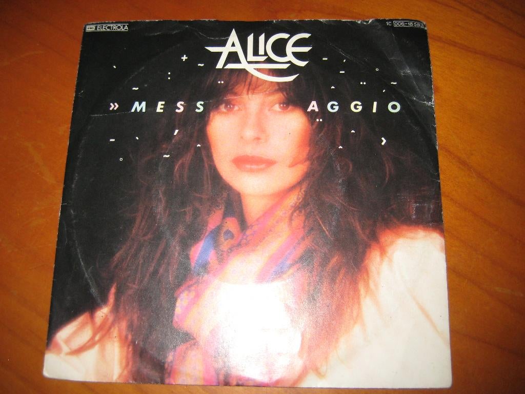 Alice: Messaggio, Ophalen of Verzenden, Zo goed als nieuw, Pop, Single