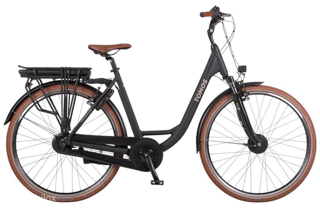 Tomos EB 12 Lowstep/55cm/Black Matt- Garantie/Levering, Fietsen en Brommers, Elektrische fietsen, Overige merken, 9713 Bv Groningen