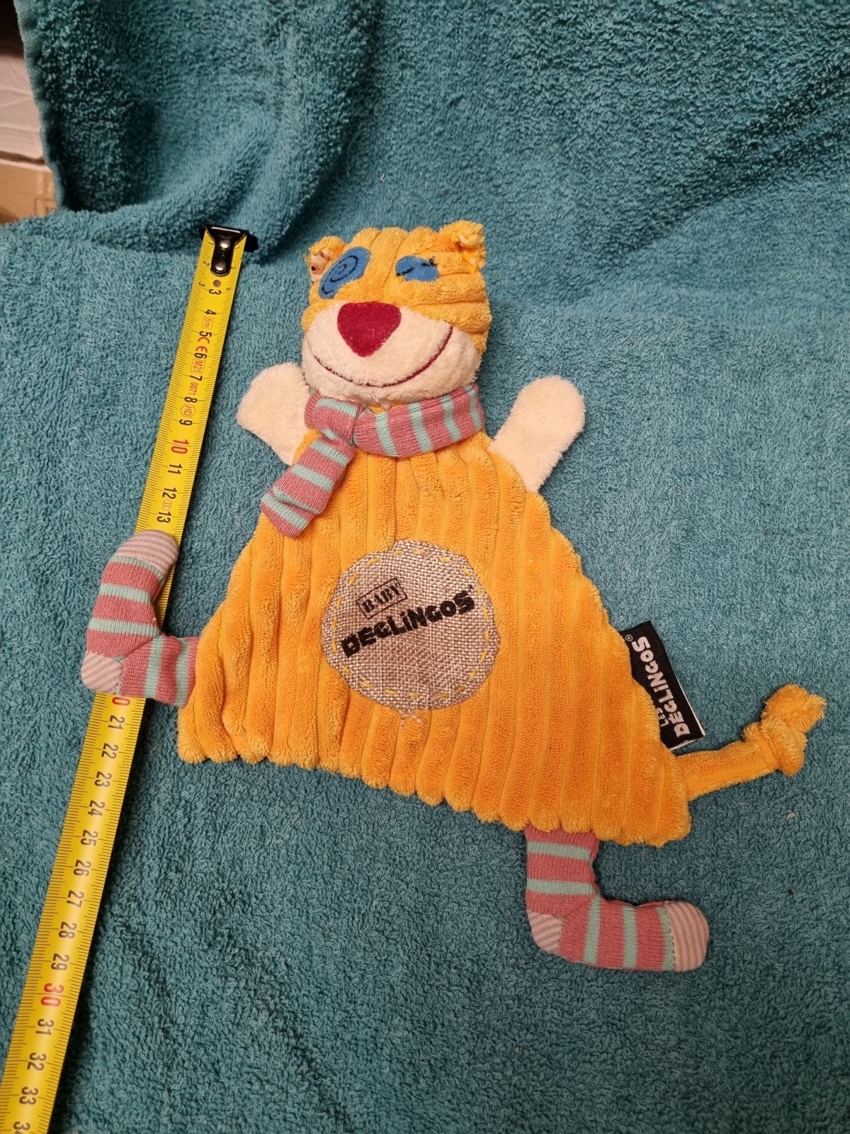 Baby les deglingos nr 9 knuffel doekje, Ophalen of Verzenden, Nieuw, Overige typen