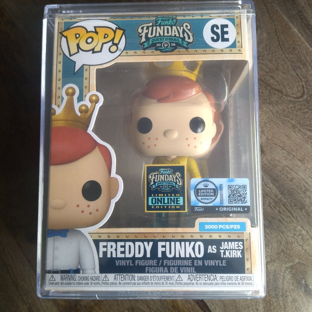Funko Pop! Freddy Funko as James T. Kirk SE 3000 (Fundays), Ophalen of Verzenden, Nieuw