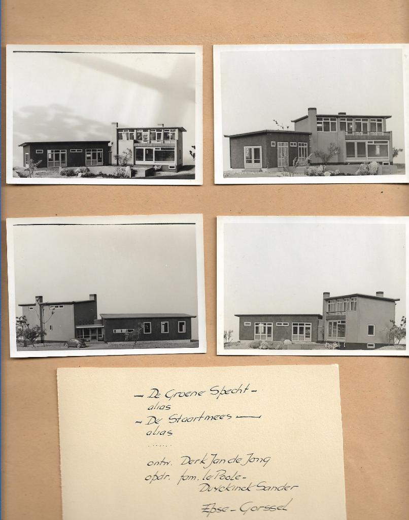 Epse - Gorssel 4 foto's   1959 de Staartmees  - de groene, Gebruikt, Foto, Ophalen of Verzenden, 1940 tot 1960