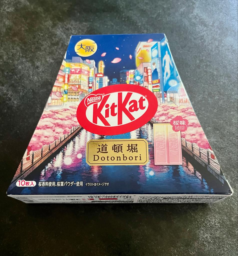 Kitkat Osaka Sakura   Exclusieve Japanse variant, Diversen, Levensmiddelen, Ophalen of Verzenden