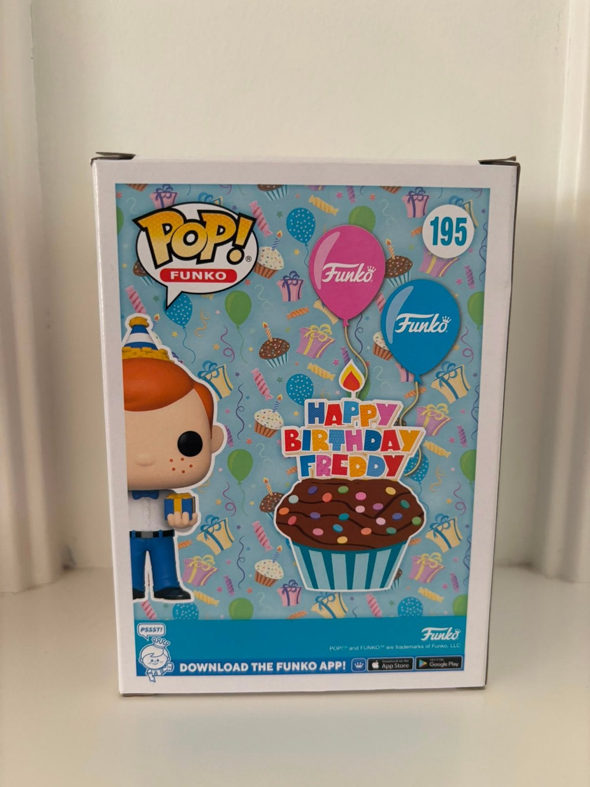 Funko Pop! Birthday Freddy #195 - Exclusief, Ophalen of Verzenden, Nieuw