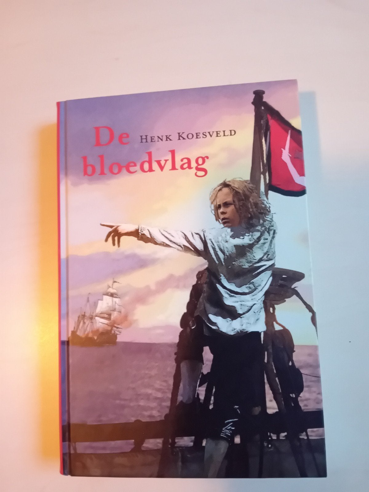 De Bloedvlag - Henk Koesveld (Jeugdboek), Ophalen, Zo goed als nieuw, Henk koesveld