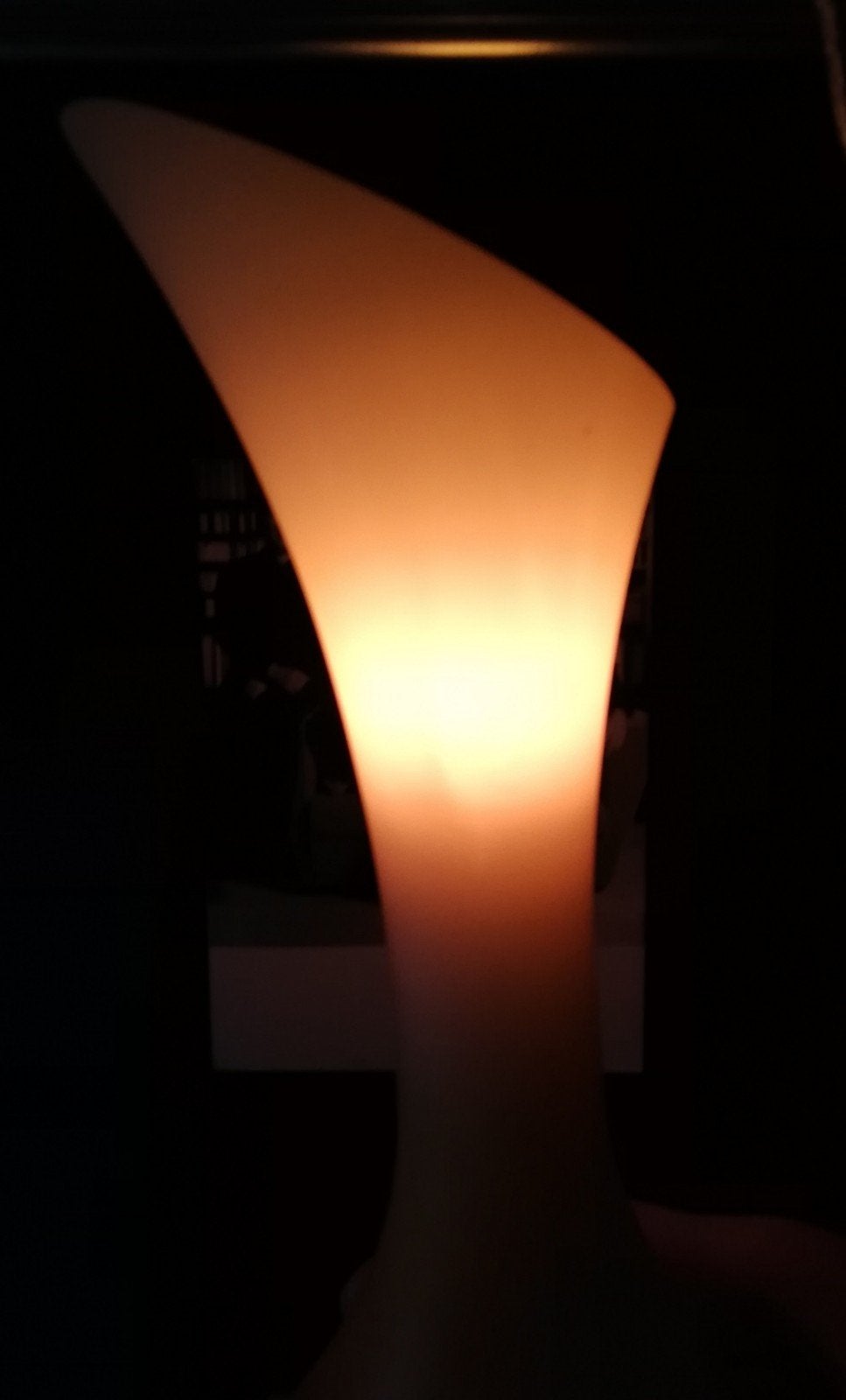 Tafellamp. FABAS LUCE 2586-30-170. NIKITA Lamp. Touche. 25cm, Ophalen, Post modern, Minder dan 50 cm, Glas