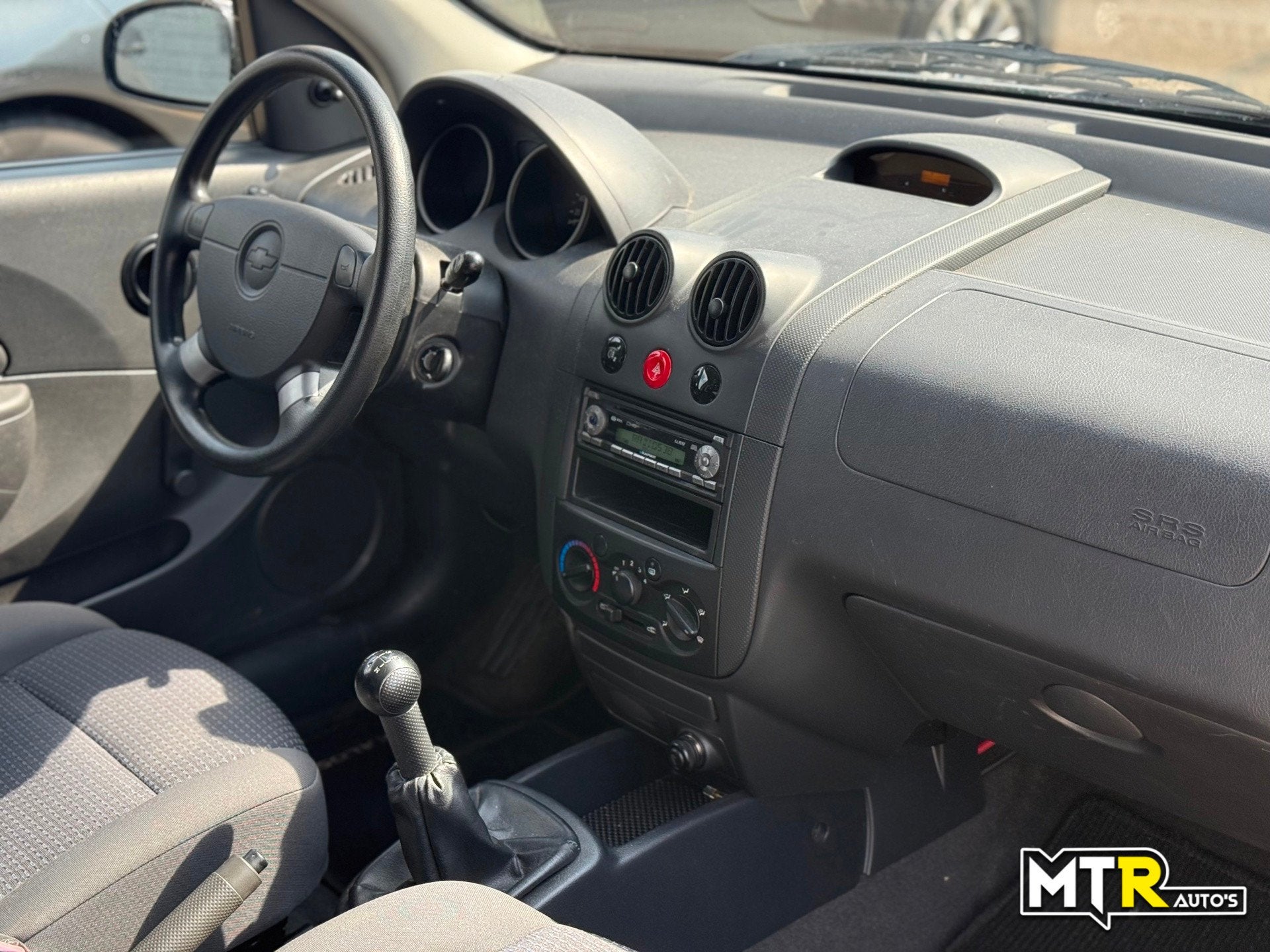 Chevrolet Kalos 1.2 Pure 2e EIG|NAP|APK 04-2027, Auto's, Chevrolet, Voorwielaandrijving, 1150 cc, Stof, Zwart