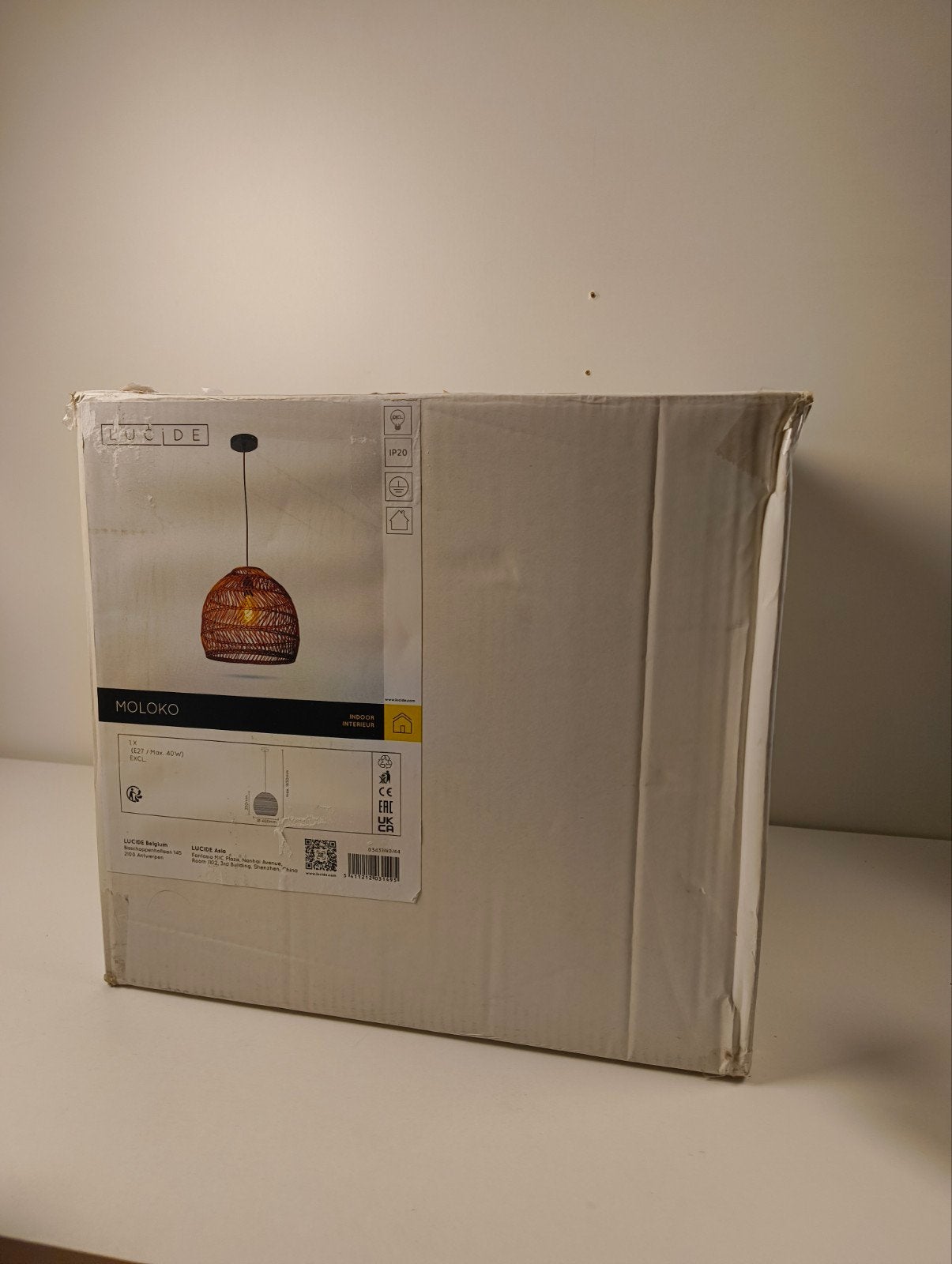 Lucide Moloko Hanglamp - Nieuw in doos, Ophalen of Verzenden, Lucide, Info@lucide.org, Rijksstraatweg 129, 3956CL Leersum