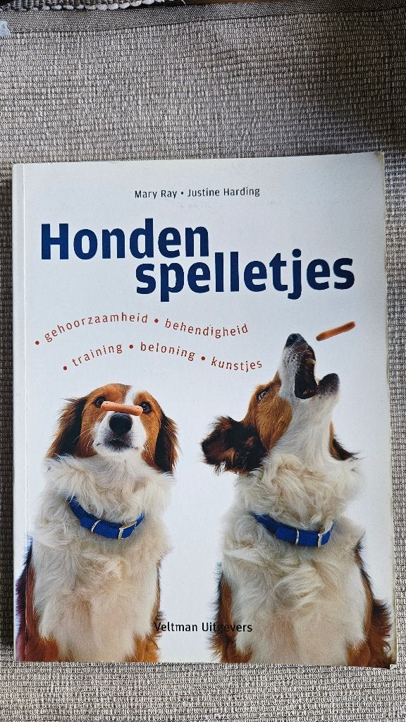 Hondenspelletjes, Boeken, Gelezen, Mary Ray & Justine Harding, Honden, Ophalen of Verzenden