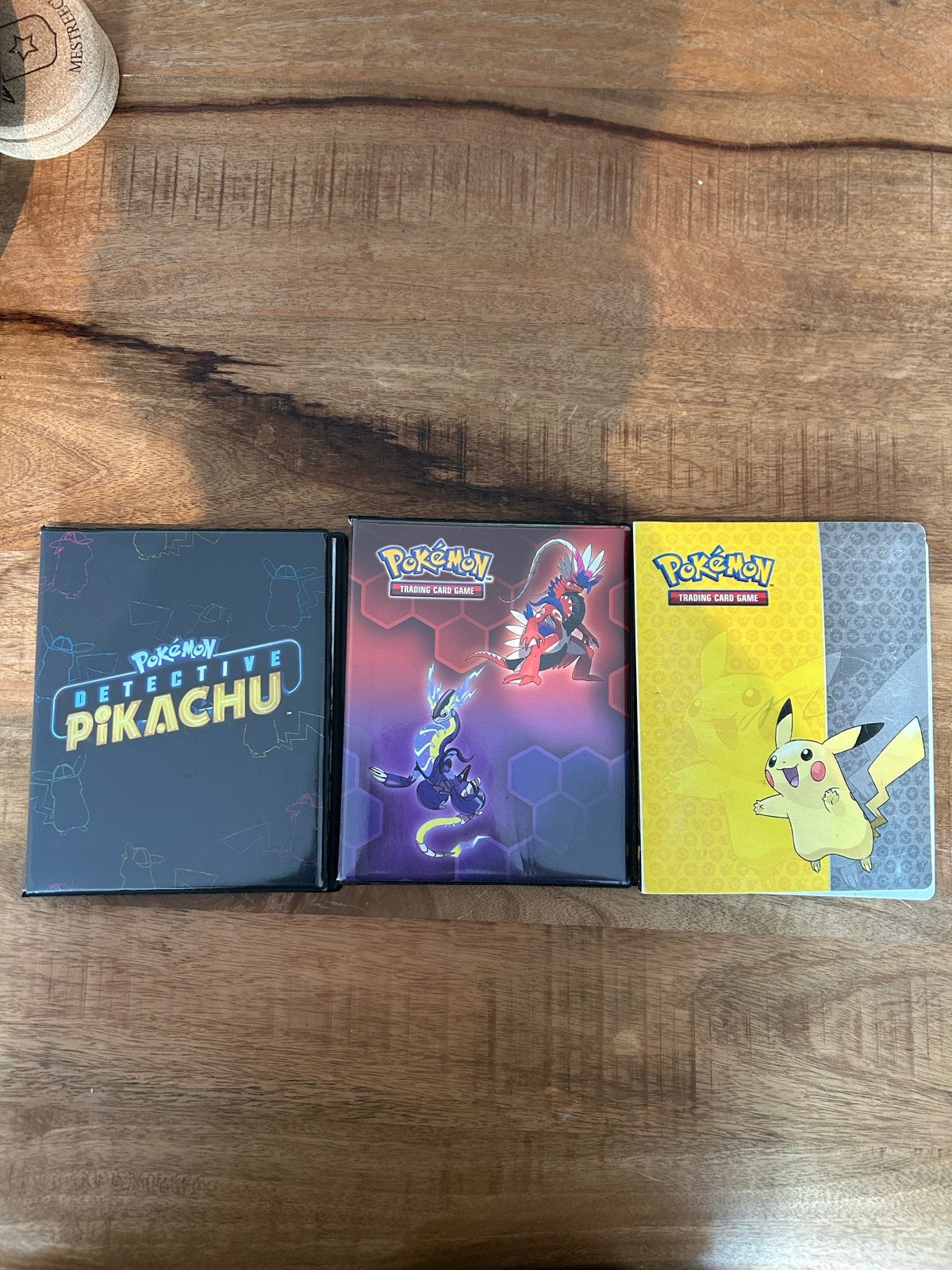3x Pokémon Kaarten Mappen - Detective Pikachu, Solgaleo & Lu, Hobby en Vrije tijd, Verzamelkaartspellen | Pokémon, Ophalen of Verzenden