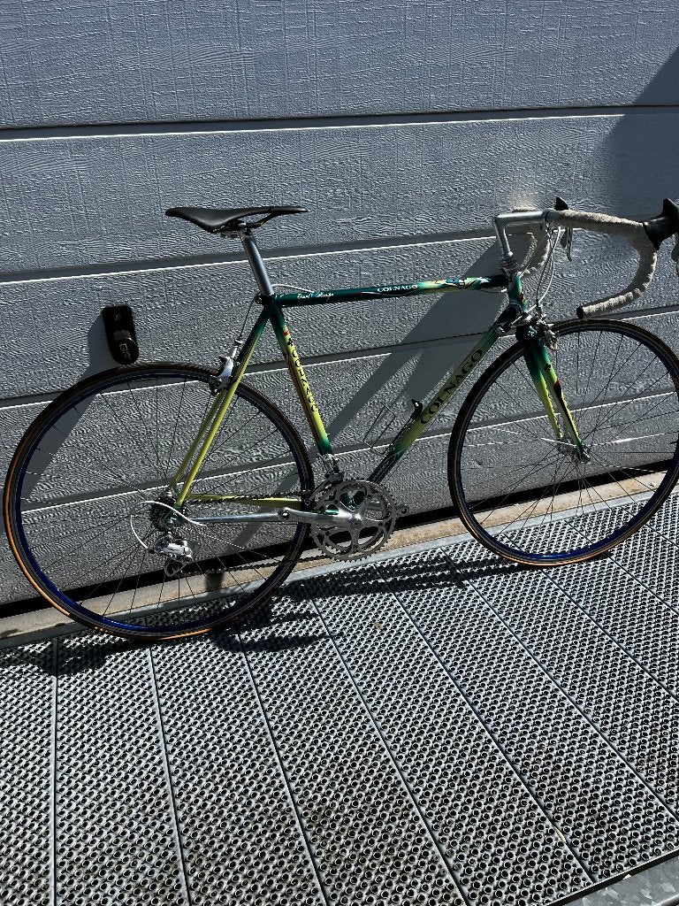 Colnago classic racefiets maat 54, 28 inch, Gebruikt, Staal, Velgrem