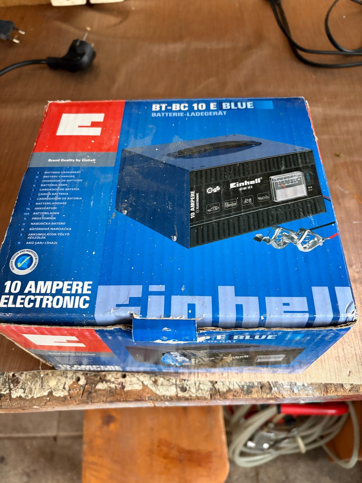 Einhell BT-BC 10 E Blue Acculader 10 Ampere, Ophalen, Nieuw