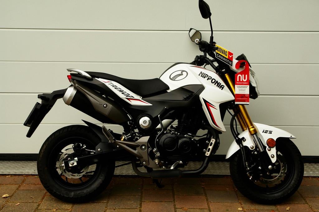 Honda GROME 125 A1 A2 (bj 2021), Motoren, Bedrijf, 11 kW of minder, 124 cc, Naked bike