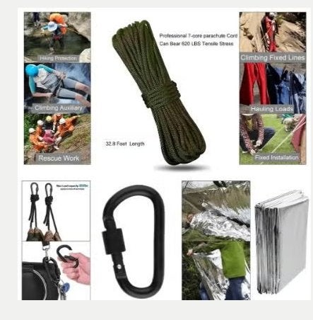 noodoverlevingskit Survival / Camping / Outdoor set (nieuw), Caravans en Kamperen, Ophalen of Verzenden, Nieuw