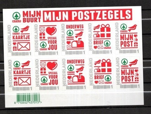 postfris velletje. Persoonlijke postzegels. SPAR, Ophalen of Verzenden, Na 1940, Postfris