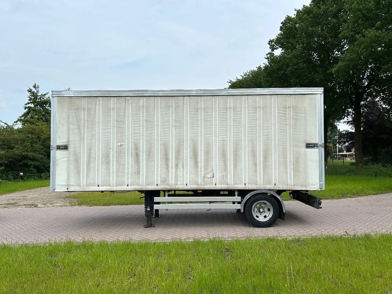 QUALITY TRAILERS be oplegger snelschuifzeilen (bj 2007), Overige brandstoffen, Origineel Nederlands, Bedrijf, Aanhangers en Opleggers