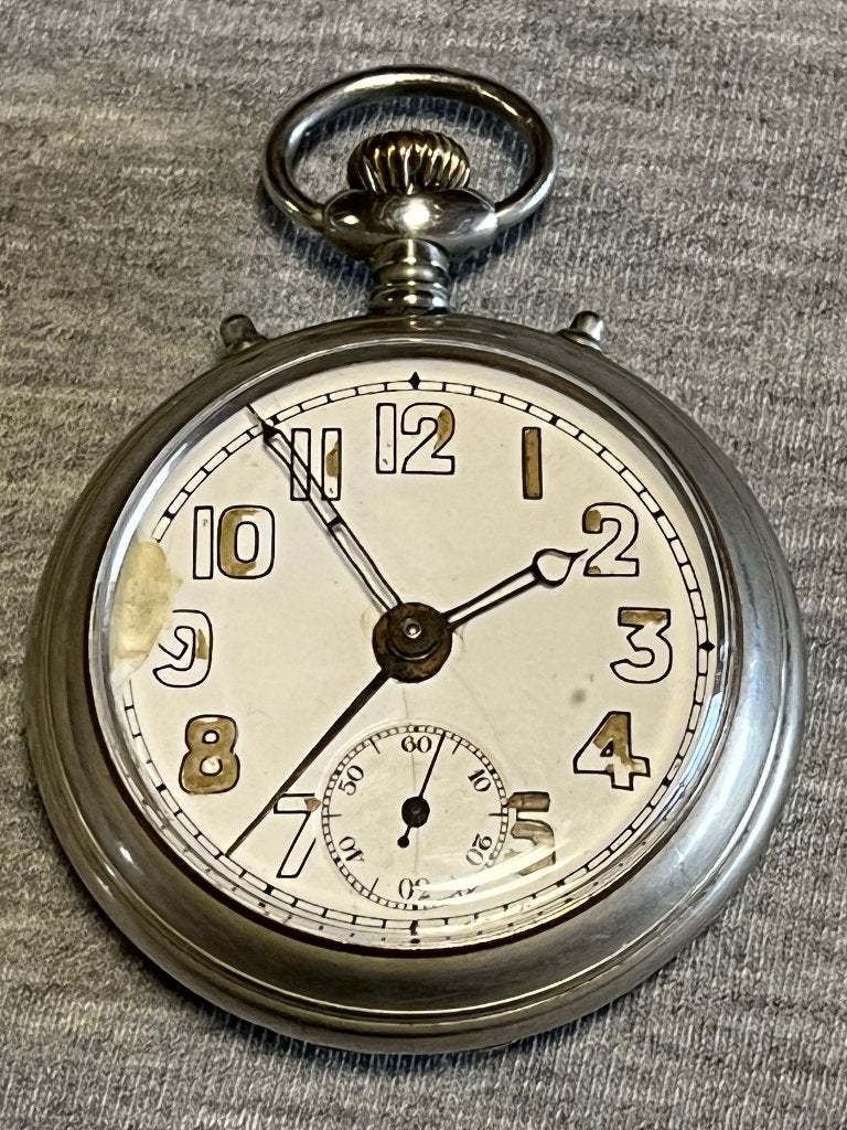 Zakhorloge Junghans, Overige merken, Zakhorloge, Staal, Ophalen of Verzenden