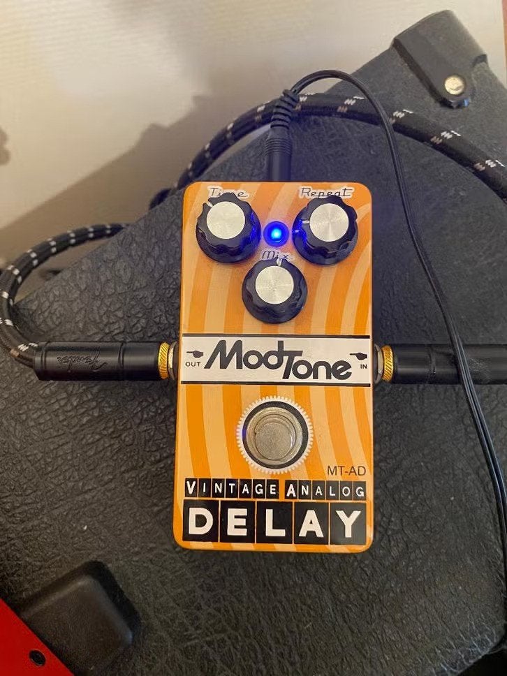 Modtone Vintage Analog Delay Pedal, Muziek en Instrumenten, Effecten, Ophalen of Verzenden, Zo goed als nieuw, Delay of Echo