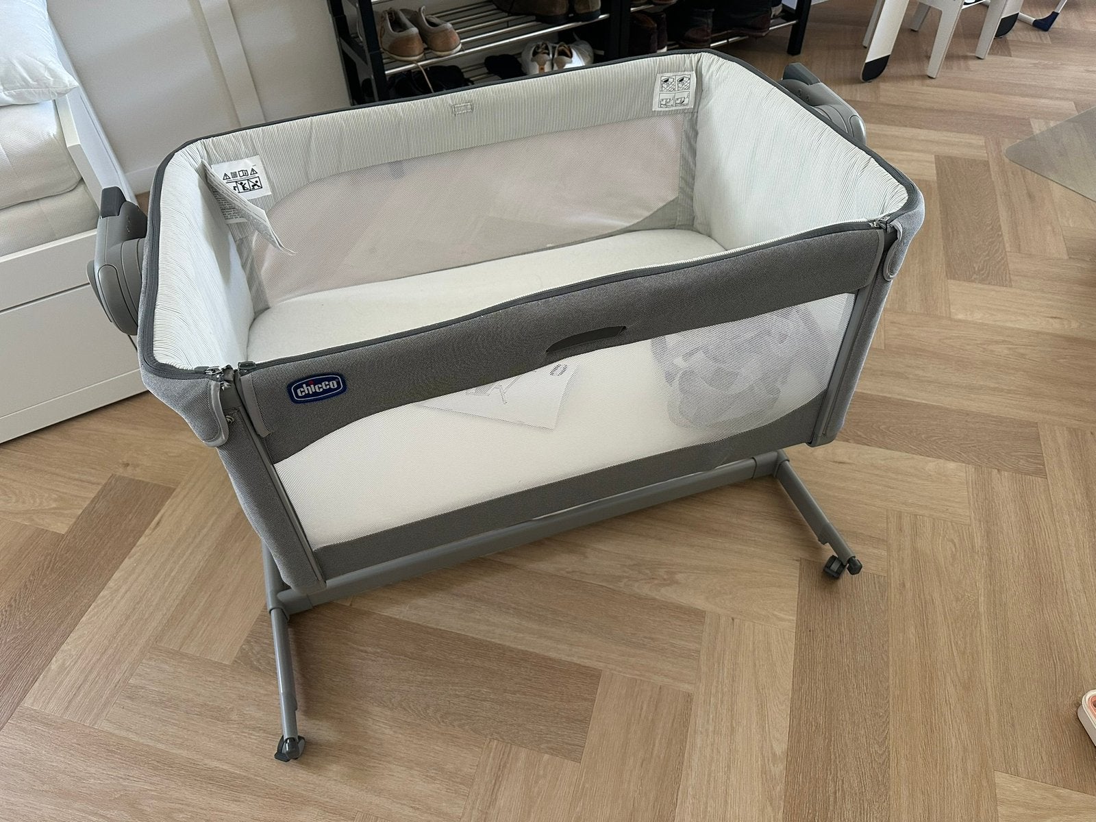 Co-sleeper - next2me, Kinderen en Baby's, Ophalen, Zo goed als nieuw, Wieg