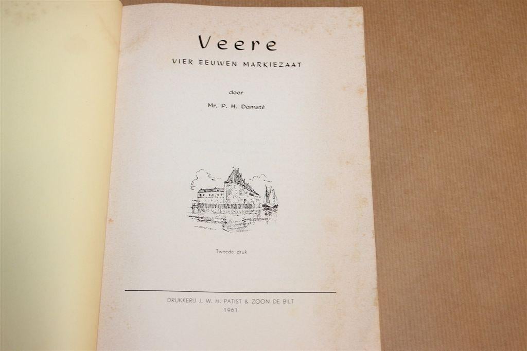 Veere — Vier Eeuwen Markiezaat Geschiedenis Zeeland 1961, Ophalen of Verzenden, Gelezen