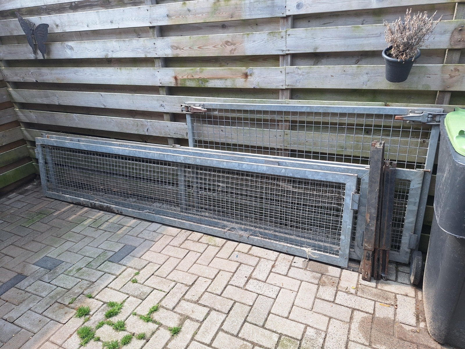 tekoop op bouw rekker aanhanger, Ophalen, Gebruikt