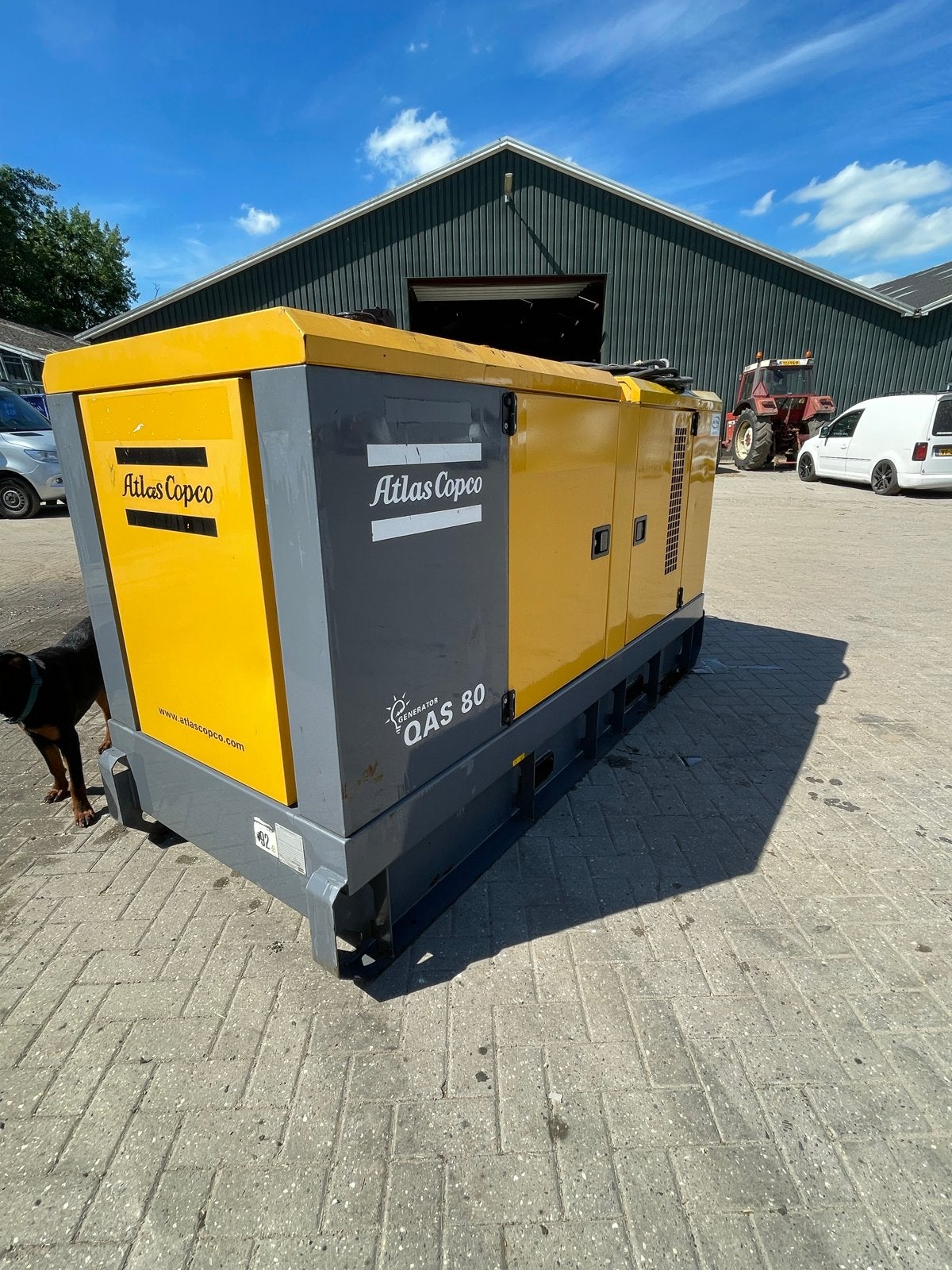 Atlas Copco QAS 80 Generator, Ophalen of Verzenden